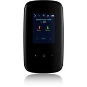 Маршрутизатор/ ZYXEL LTE2566-M634 Portable LTE Cat.6 Wi-Fi router (SIM card inserted), 802.11ac (2.4 and 5 GHz) up to 300 + 866 Mbps, support for LTE / 4G / 3G, color display, micro power USB, battery up to 10 hours