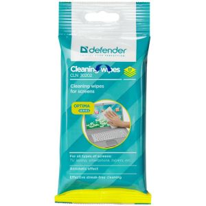 Салфетки Defender для экранов (CLN 30202), 20 шт., мягкая упаковка