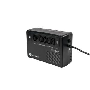 ИБП Systeme Electric Back-Save BV 600 ВА, автоматическая регулировка напряжения, 6 розеток С13, 230 В, 1 USB Type-A