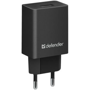 Defender Сетевой адаптер EPA-10 черный, 1xUSB, 5V/2.1А, пакет