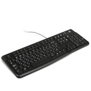 Клавиатура/ Keyboard Logitech K120 (USB, waterproof, low profile) OEM