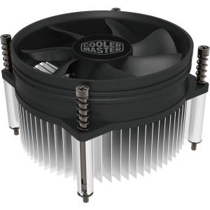 Кулер для процессора/ Cooler Master i50 (77W, 3-pin, 60mm, classic, Al, fans: 1x92mm/34.1CFM/28dBA/2000rpm, 1200/115x)