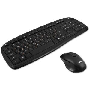 Беспроводной набор клавиатура+мышь SVEN KB-C3600W (112 кл., 800-1600DPI, 5+1 кл.)