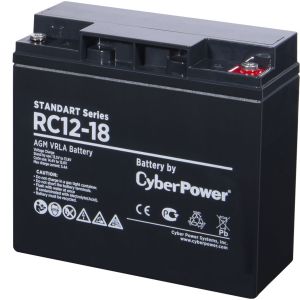 Аккумуляторная батарея SS CyberPower RC 12-18 / 12 В 18 Ач