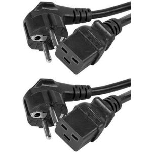 Eaton CBLATSIN16X2 cable, 2 Input cords 16A EU for ATS