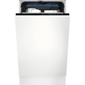 Встраиваемые посудомоечные машины ELECTROLUX/ Встраиваемая узкая посудомоечная машина, без фасада, сенсорное управление Quick Select 1, трехцифровой дисплей, 10 комплектов, 5 программ + 3 комбинации (все программы, кроме Предварительное полоскание, 