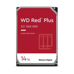 Жесткий диск/ HDD WD SATA3 14Tb Red Plus 7200 512Mb 1 year warranty