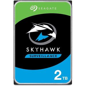 Жесткий диск/ HDD Seagate SATA 2Tb SkyHawk Surveillance HDD 256Mb 1 year warranty (analog ST2000VX008)