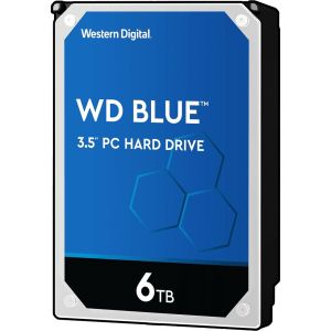 Жесткий диск/ HDD WD SATA3 6Tb Blue 5400 256Mb 3.5