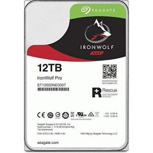 Жесткий диск/ HDD Seagate SATA3 12Tb IronWolf Pro NAS 7200 256Mb 1 year warranty (clean pulled)