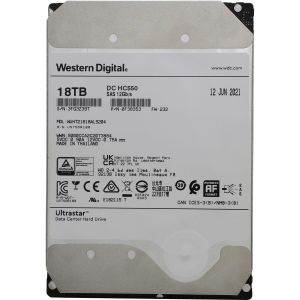 Жесткий диск/ HDD WD SAS Server 18Tb Ultrastar DC HC550 7200 12Gb/s 512MB 1 year warranty