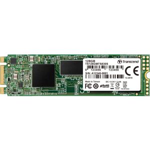 Твердотельный накопитель/ Transcend SSD 830S, 128GB, M.2(22x80mm), SATA3, 3D TLC, R/W 560/380MB/s, IOPs 55 000/65 000, DRAM buffer 256MB, TBW 70, DWPD 0.3 (5 лет)