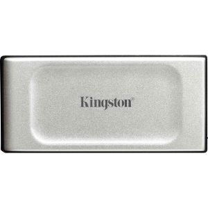 Твердотельный накопитель/ Kingston External SSD XS2000, 4000GB, Type-C, USB 3.2 Gen 2x2, R/W 2000/2000MB/s, IP55, 70x33x14mm, Silver (5 лет)