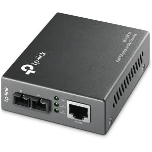 Конвертер/ 10/100Mbps RJ45 to 100Mbps multi-mode SC fiber Converter, Full-duplex,up to 2Km, switching power adapter, chassis mountable