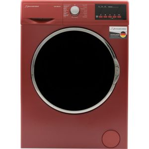 Узкая стиральная машина, 84.5x59.7x41.6 см, загрузка фронтальная, 6кг, до 1200 об/мин при отжиме, A++, LED дисплей, красная