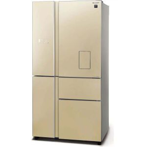 Холодильник Sharp/ Отдельностоящий 5-и дверный холодильник,1850*908*796мм,стекло цвета шампань без рамок,Full No Frost,Plasmacluster Ion, invertor,пр-во Тайланд