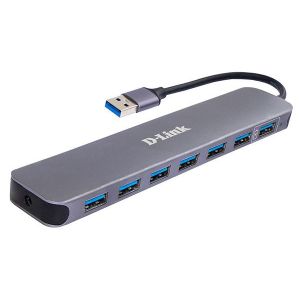 Концентратор/ DUB-1370 USB3.0 Hub, 7xUSB3.0 with Fast-Charging port