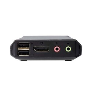 Переключатель/ 2-Port 4K Displayport +UCB-C Switch with audio and Remote Port Selector