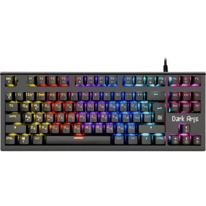 Defender Механическая клавиатура Dark Arts GK-375 RU,Rainbow,87 клавиш
