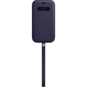 Чехол MagSafe для iPhone 12 Pro Max/ iPhone 12 Pro Max Leather Sleeve with MagSafe - Deep Violet