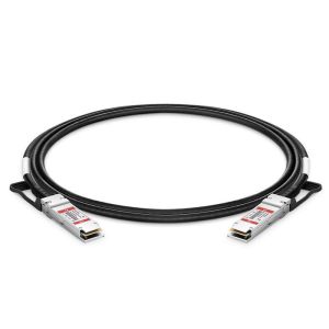 Твинаксиальный медный кабель/ 1m (3ft) FS for Mellanox MCP1600-E001E30 Compatible 100G QSFP28 Passive Direct Attach Copper Twinax Cable for InfiniBand EDR