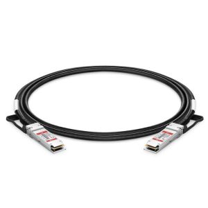 Твинаксиальный медный кабель/ 1.5m (5ft) FS for Mellanox MCP1600-E01AE30 Compatible 100G QSFP28 Passive Direct Attach Copper Twinax Cable for InfiniBand EDR