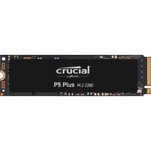 Crucial SSD P5 Plus, 1000GB, M.2(22x80mm), NVMe, PCIe 4.0 x4, 3D TLC, R/W 6600/5000MB/s, IOPs 630 000/700 000, DRAM buffer 1024MB, TBW 600, DWPD 0.3 (12 мес.)