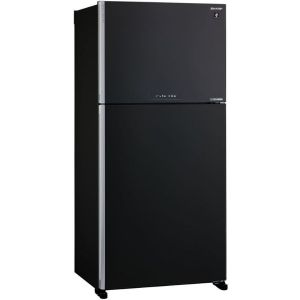 Холодильник Sharp/ Холодильник. 187x86.5x74 см. 422 + 178 л, No Frost. A++ Черный.