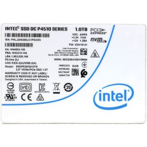 Твердотельный накопитель/ Intel SSD DC P4510 Series, 1.0TB, U.2(2.5