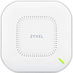Точка доступа/ ZYXEL Hybrid access point ZYXEL NebulaFlex NWA110AX, WiFi 6, 802.11a / b / g / n / ac / ax (2.4 and 5 GHz), MU-MIMO, internal antennas 2x2, up to 575 + 1200 Mbps, 1xLAN GE, PoE, 4G / 5G protection