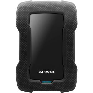 Внешний жесткий диск/ Portable HDD 1TB ADATA HD330 (Black), Silicone, USB 3.2 Gen1, 133x89x16mm, 190g /3 года/