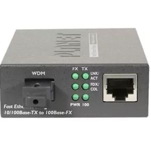 FT-806A20 медиа конвертер/ 10/100TX - 100Base-FX (WDM) Bi-directional Fiber Converter - 1310nm - 20KM, LFPT