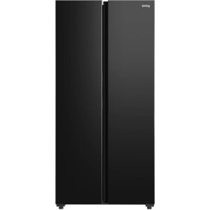 Холодильник/ Отдельностоящий, Side-by-Side, 442 л, 177.5х83.5х63.5 см, No Frost, А+, черный