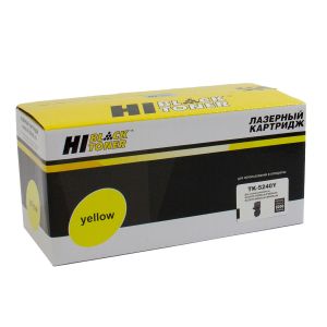 Тонер-картридж Hi-Black (HB-TK-5240Y) для Kyocera P5026cdn/M5526cdn, Y, 3K