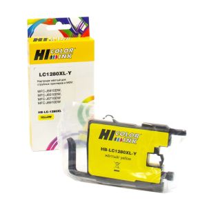 Картридж Hi-Black (LC-1280XY) для Brother MFC-J6510/6910DW, 1,2К, yellow