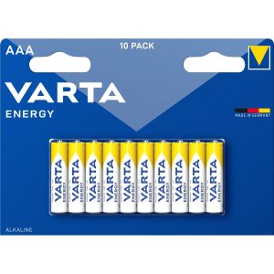 Батарейка Varta ENERGY LR03 AAA BL10 Alkaline 1.5V (4103) (10/200) (10 шт.)