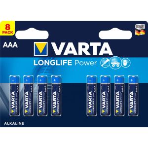 Батарейка Varta LONGLIFE POWER (HIGH ENERGY) LR03 AAA BL8 Alkaline 1.5V (4903) (8/160) (8 шт.)