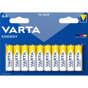 Батарейка Varta ENERGY LR6 AA BL10 Alkaline 1.5V (4106) (10/200/36000) (10 шт.)