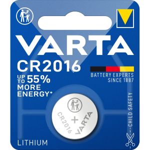 Батарейка Varta ELECTRONICS CR2016 BL1 Lithium 3V (6016) (1/10/100) (1 шт.)