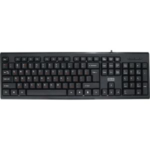 Клавиатура  проводная USB STM 201C черная/ STM USB Keyboard WIRED  STM 201C black