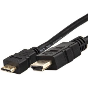 Кабель/ Кабель HDMI-19M --- MiniHDMI-19M ver 2.0+3D/Ethernet,1m Telecom <TCG205-1M>