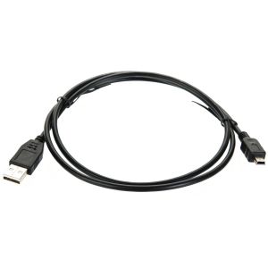 Кабель/ Кабель USB 2.0 A-->mini-B 5P (1м) черный Telecom <TC6911BK-1.0M>