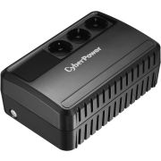 ИБП CyberPower BU600E, Line-Interactive, 600VA/360W, 3 Schuko розетки, Black, 0.28х0.14х0.23м., 4.4кг.