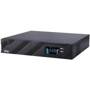ИБП SPR-2000, линейно-интерактивный, 2000 ВA, 1600 Вт, LCD, Rack/Tower, 8 розеток IEC320 C13 и 1 розетка C19 с резервным питанием, USB, RS-232, слот под SNMP карту, защита RJ45, ШхГхВ 428x431x84 мм 22.5 кг/ UPS POWERCOM SPR-2000, line-interactive, 2