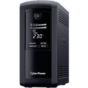 Источник бесперебойного питания/ UPS CyberPower VP700ELCD Line-Interactive 700VA/390W USB/RS-232/RJ11/45  (4 EURO)