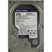 Жесткий диск/ HDD WD SATA3 8Tb Purple 5640 128Mb  1 year warranty