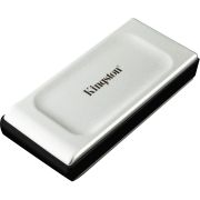 Твердотельный накопитель/ Kingston External SSD XS2000, 500GB, Type-C, USB 3.2 Gen 2x2, R/W 2000/2000MB/s, IP55, 70x33x14mm, Silver (5 лет)