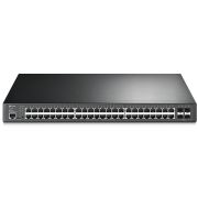 Коммутатор/ 48-port Gigabit PoE+ L2+ switch, 48 802.3af/at PoE+ ports, 4 Gb SFP slots, 1 RJ-45 + 1Micro-USB console ports, 348W PoE budget