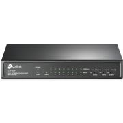 Коммутатор/ 9-port 10/100Mbps unmanaged switch with 8 PoE+ ports, compliant with 802.3af/at PoE