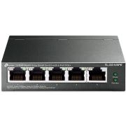 Коммутатор/ Easy Smart Gigabit 5-port switch with 4 PoE + ports, metal case, desktop installation, PoE budget-65W, 802.1 q VLAN support